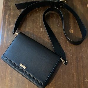 Rachel Zoe black cross body bag